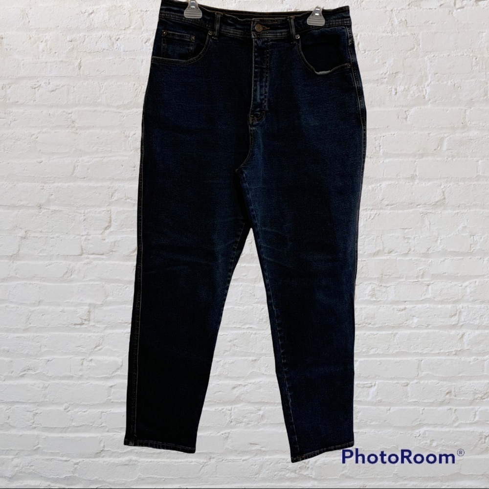 Bill Blass stretch denim blue jeans size 14